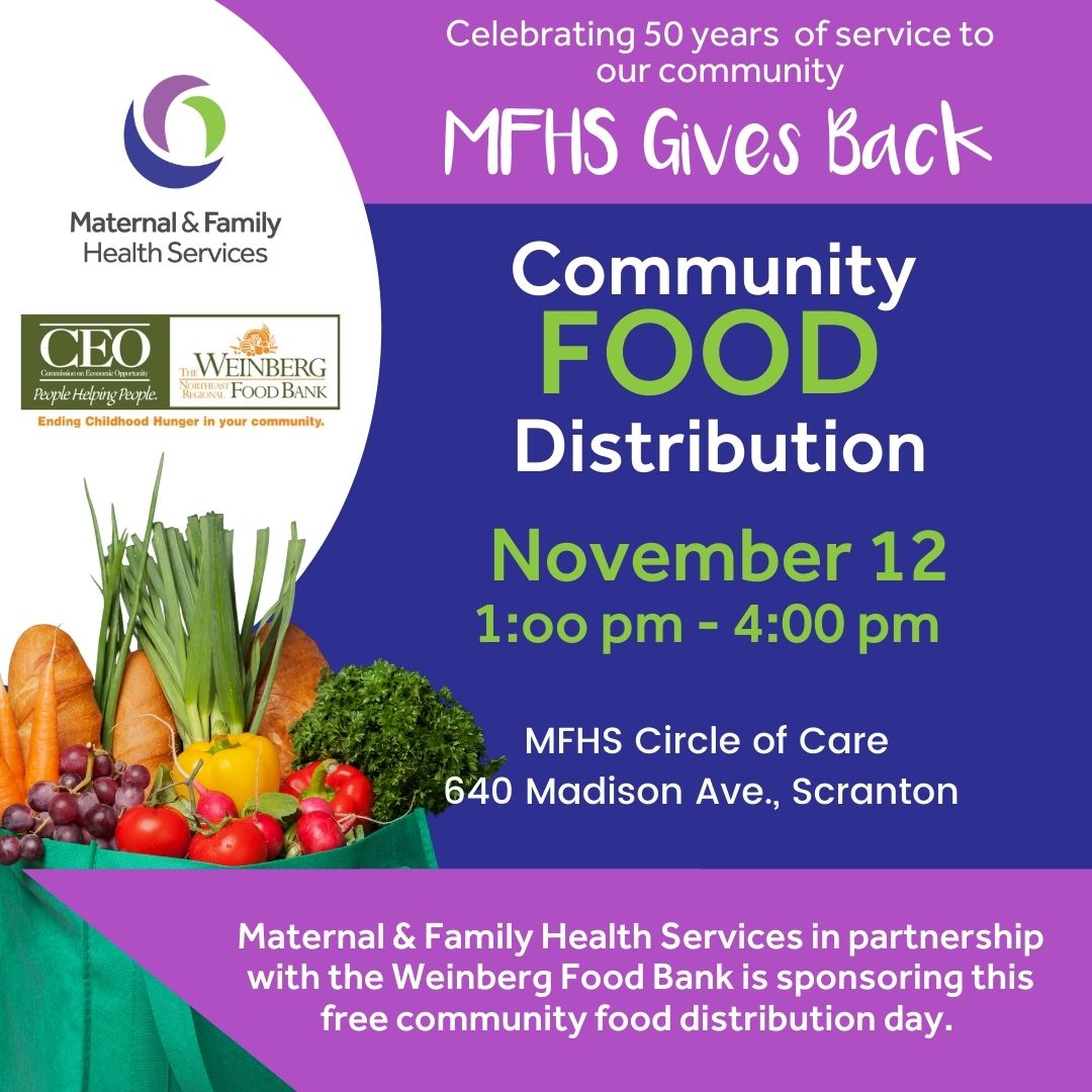 MFHS Hosts Community Food Distribution November 12th In Scranton Featured Image