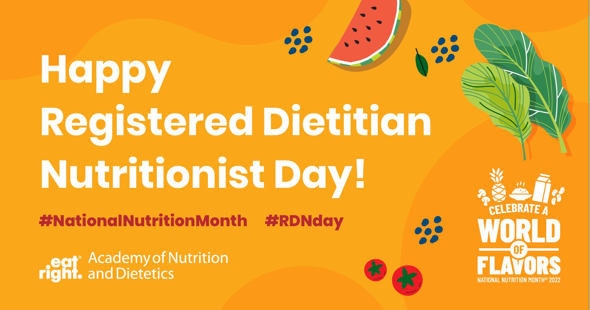 Happy Registered Dietitian Nutritionist Day! MFHS