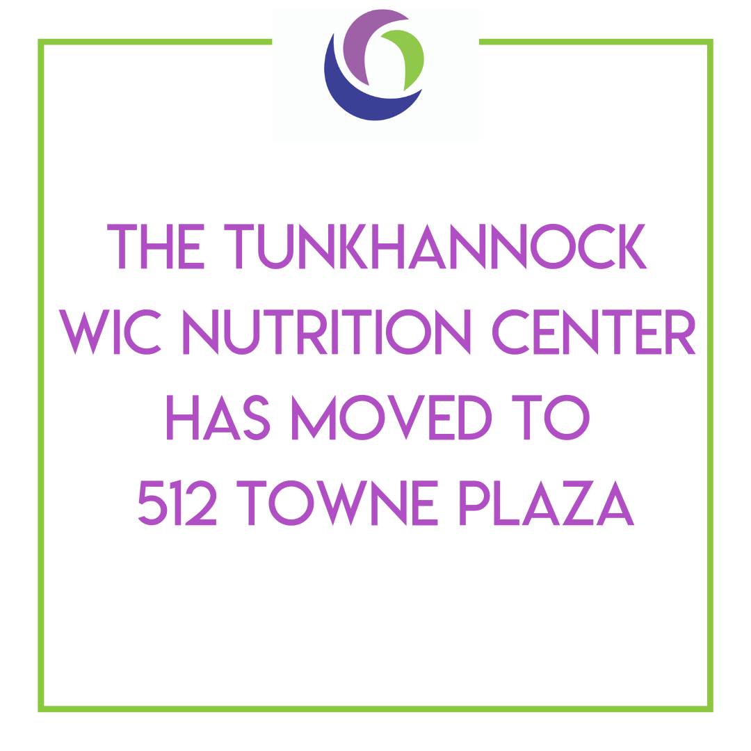 El Centro de Nutrición WIC de Tunkhannock se traslada a una nueva ubicación Featured Image
